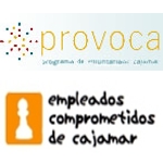Logo del programa de voluntariado corporativo de Cajamar