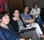 Algunas de las asistentes a la reunión