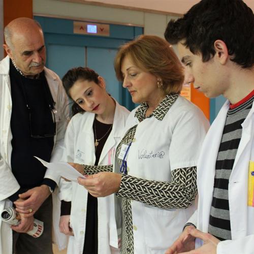 Voluntariado de acompañamiento a pacientes en el hospital santa lucía de cartagena