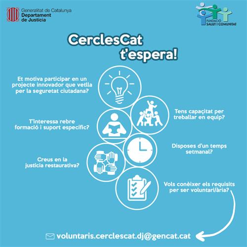 Cerclescat busca voluntarios/as para proyecto de seguridad ciudadana
