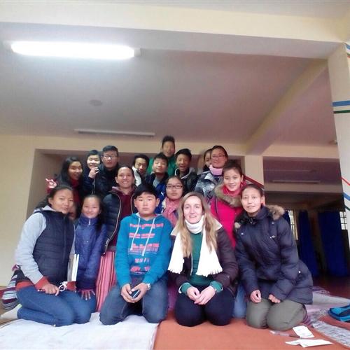 Viaje solidario con refugiados tibetanos 