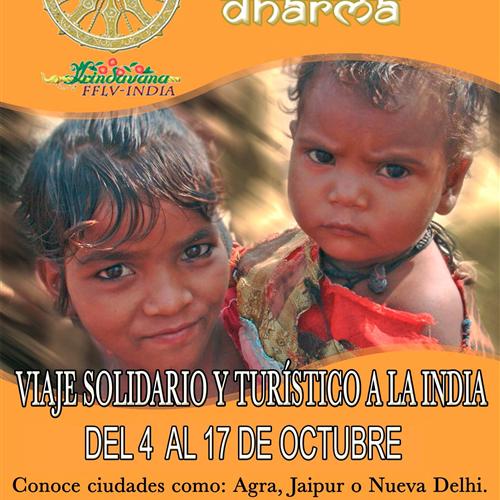 Viaje solidario y turístico a la india 2 al 15 de octubre de 2016