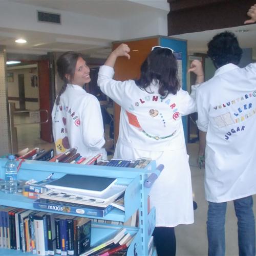 Voluntario/a dinamizador biblioteca hospitalaria en santa lucía