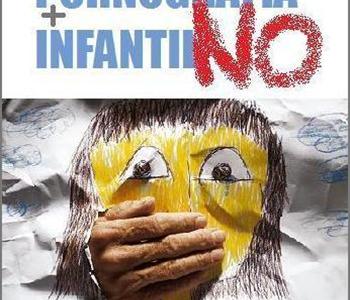 Cartel de la blogocampaña contra la pornografía infantil