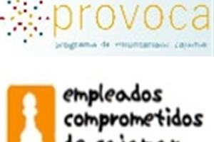 Logo del programa de voluntariado corporativo de Cajamar