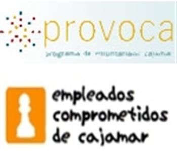 Logo del programa de voluntariado corporativo de Cajamar