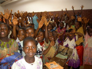 Ainoha, voluntariado en Malawi
