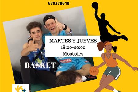Voluntariado en baloncesto en móstoles