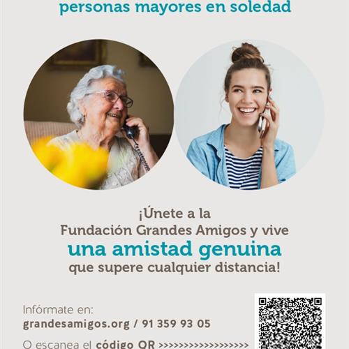 Voluntariado para acompañamiento telefonico con personas mayores en situación de soledad