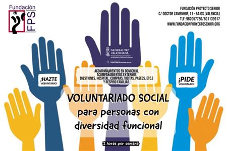 Programa de voluntariado con personas con diversidad funcional