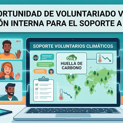 Voluntarios/as del cambio climático: comunicación interna para el soporte a los voluntarios
