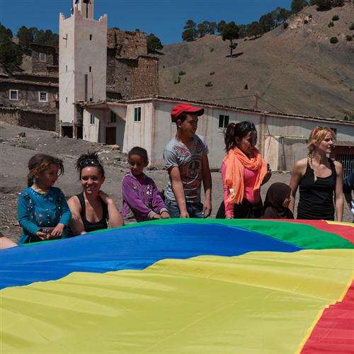 Viaje de turismo solidario en atlas marroquí septiembre