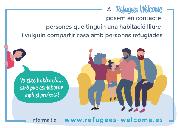 Crear cultura de bienvenida con refugees welcome