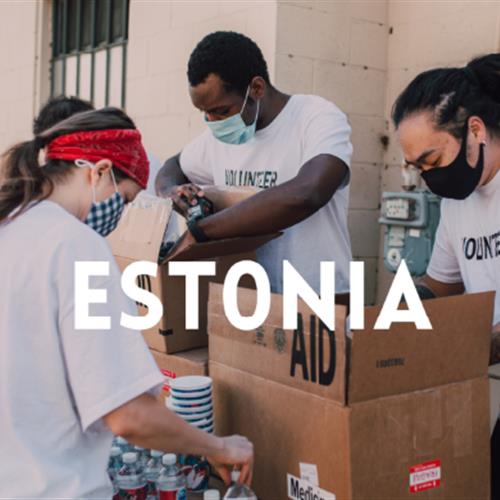 Beca ces 100% financiado - banco de alimentos en Estonia
