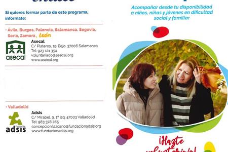 Programa enlace y te acompaño: voluntariado en acompañamiento de menores