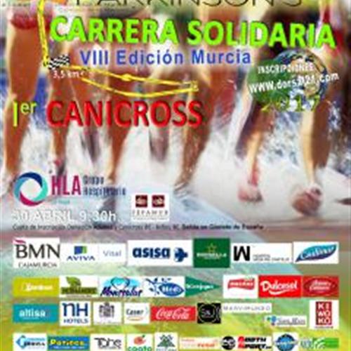 Apoyo en la carrera solidaria run for parkinson´s murcia 2017