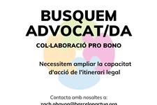 Col·laboracions pro bono amb advocats i advocades