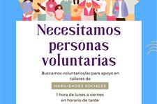Buscamos personas voluntarias para gijón