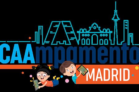 Caampamento en parques reunidos con niños con desafíos en la comunicación 
