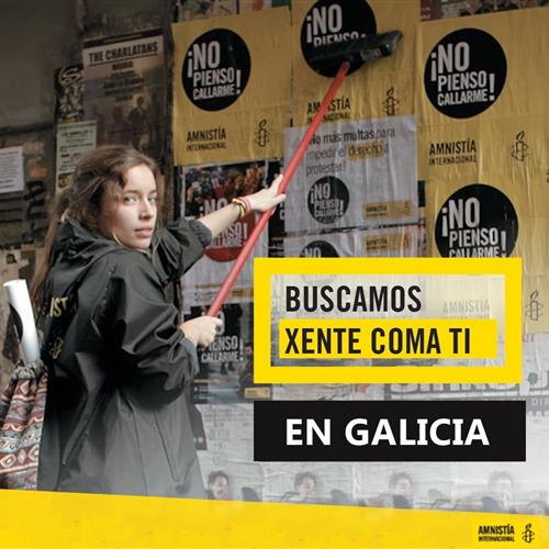 Activismo con amnistia internacional galicia