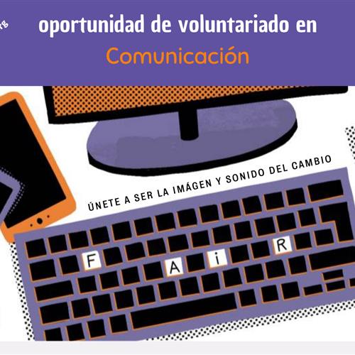 Voluntariado en comunicación