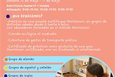 Voluntariado en montessori kinder barcelona