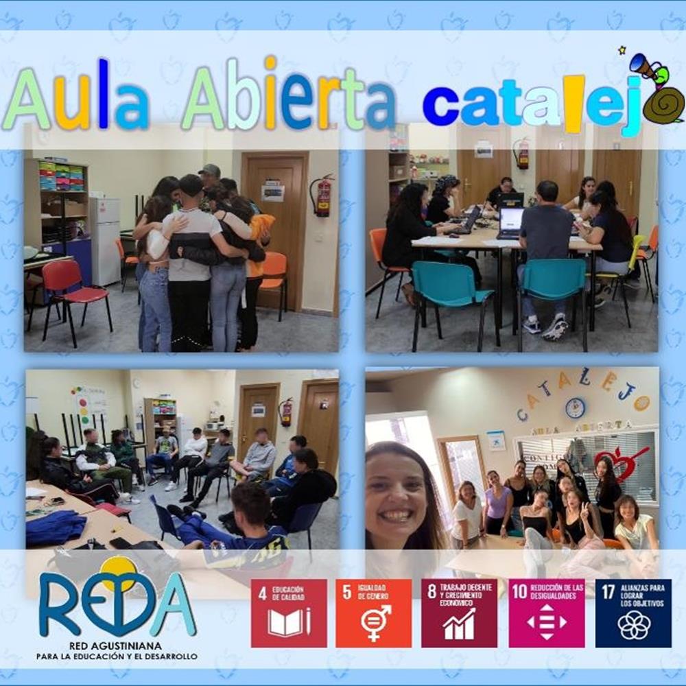 Acompañamiento socioeducativo con adolescentes, jóvenes y adultos (aula abierta catalejo) 