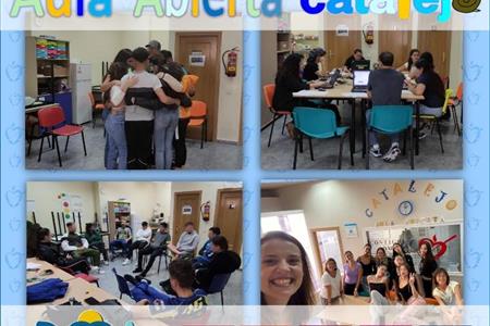 Acompañamiento socioeducativo con adolescentes, jóvenes y adultos (aula abierta catalejo) 