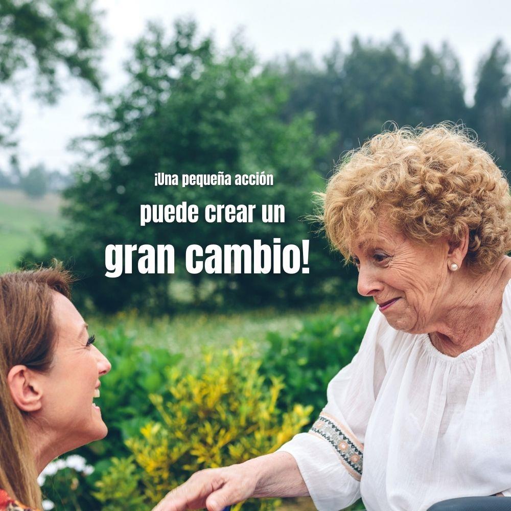 Comparte tu tiempo y cambia la vida de una persona mayor que se encuentra sola