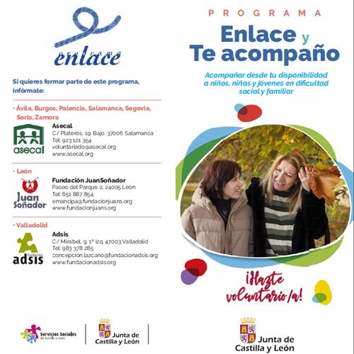 Programa enlace y te acompaño: voluntariado en acompañamiento de menores