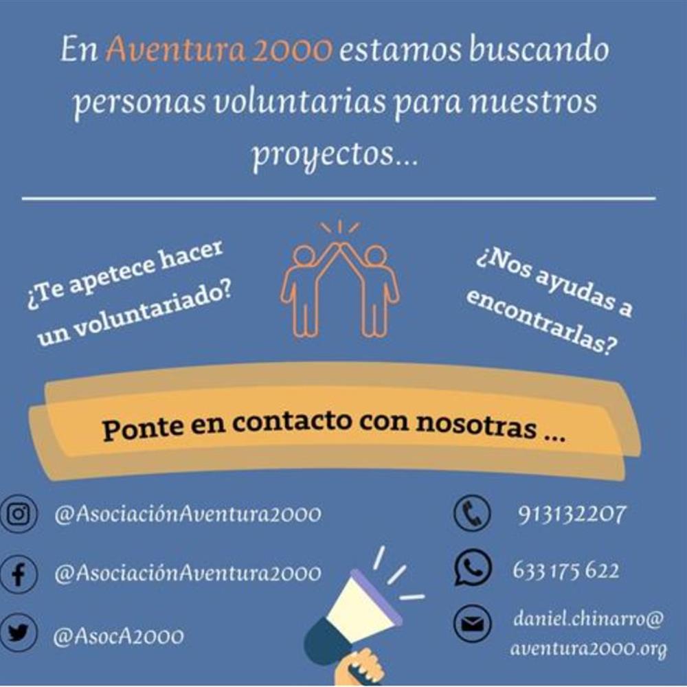 Con adolescencia (lunes, miércoles o viernes) -educador o educadora centro de día en madrid