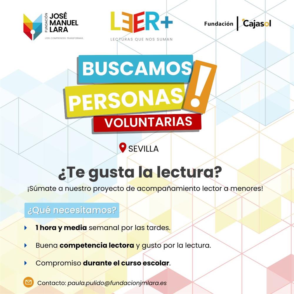 Acompañamiento lector a menores