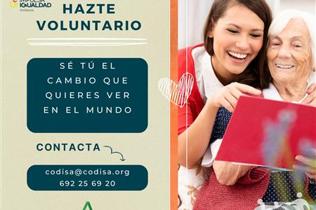 Acompañamiento a personas mayores y personas con discapacidad (sevilla)