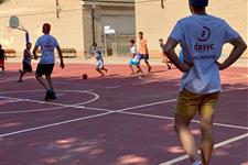 Escuela de verano con menores en torrente
