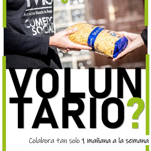 Voluntarios/as - comedor social en la zona de Puente de Vallecas