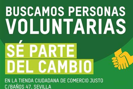Voluntariado en nueva tienda ciudadana de comercio justo sevilla