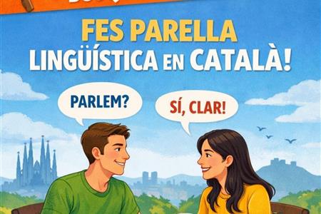 Voluntariado de pareja lingüística en catalán para personas en proceso de inclusión social