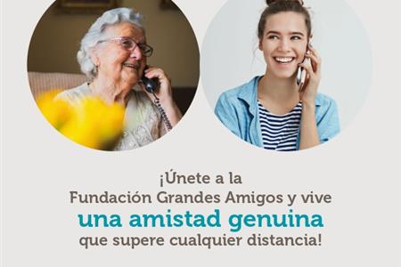 Voluntariado para acompañamiento telefonico con personas mayores en situación de soledad