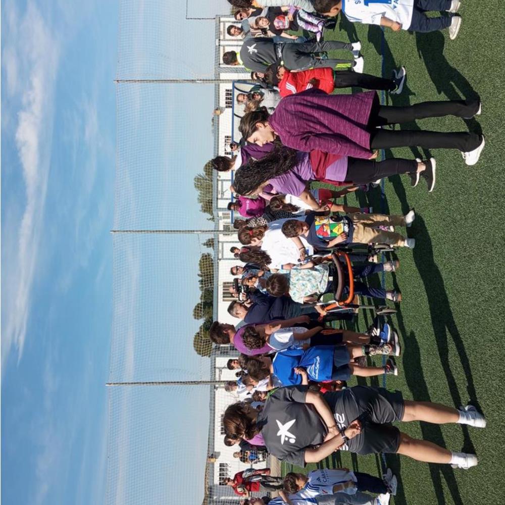 Actividad puntual entrenamiento fútbol en la cdrz