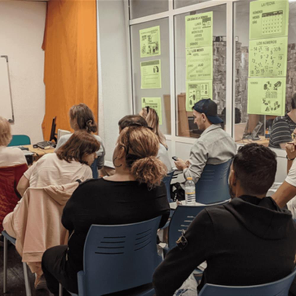 Clases de inglés (para personas en riesgo de exclusión social)
