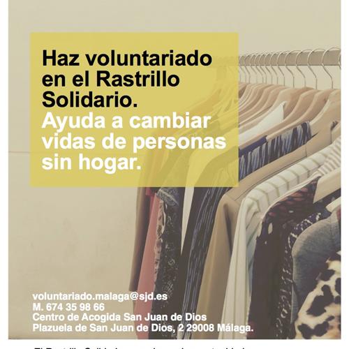 Voluntariado en ropa circular: rastrillo solidario