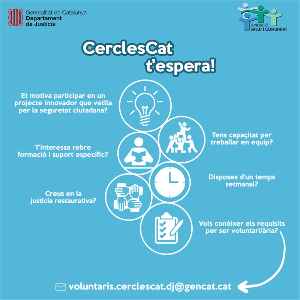 Cerclescat busca voluntarios/as para proyecto de seguridad ciudadana 