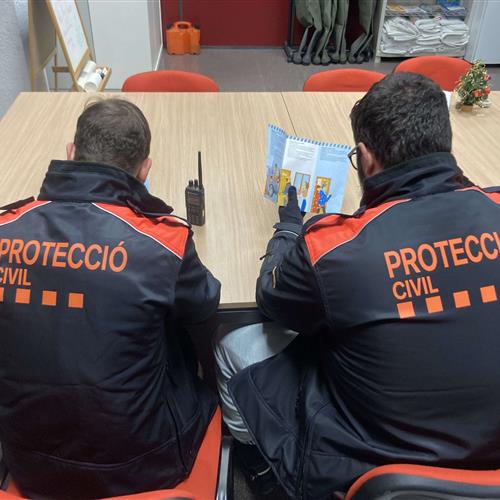 Voluntario proteccion civil