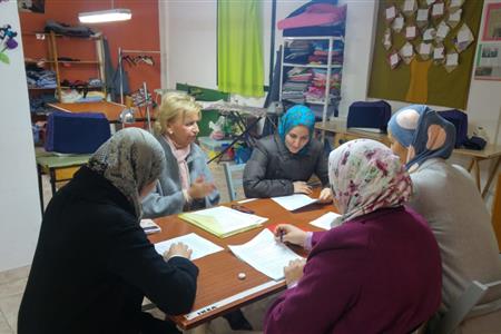 Alfabetización de mujeres inmigrantes en riesgo de exclusión social