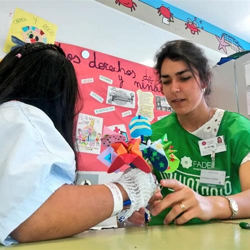 Cartagena: actividades lúdicas con menores hospitalizados