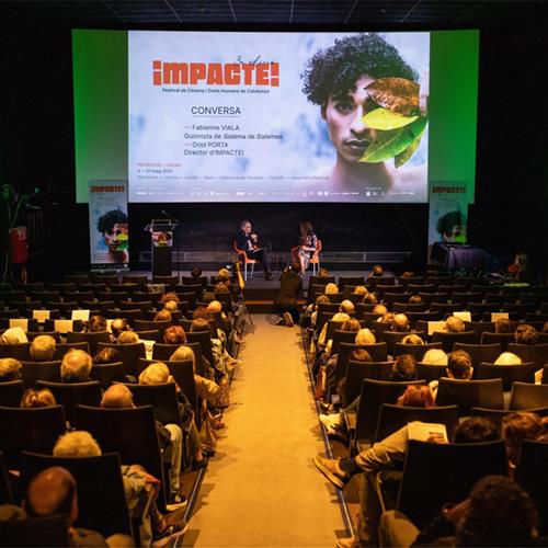 Voluntarios/as para impacte! festival de cine y derechos humanos de cataluña