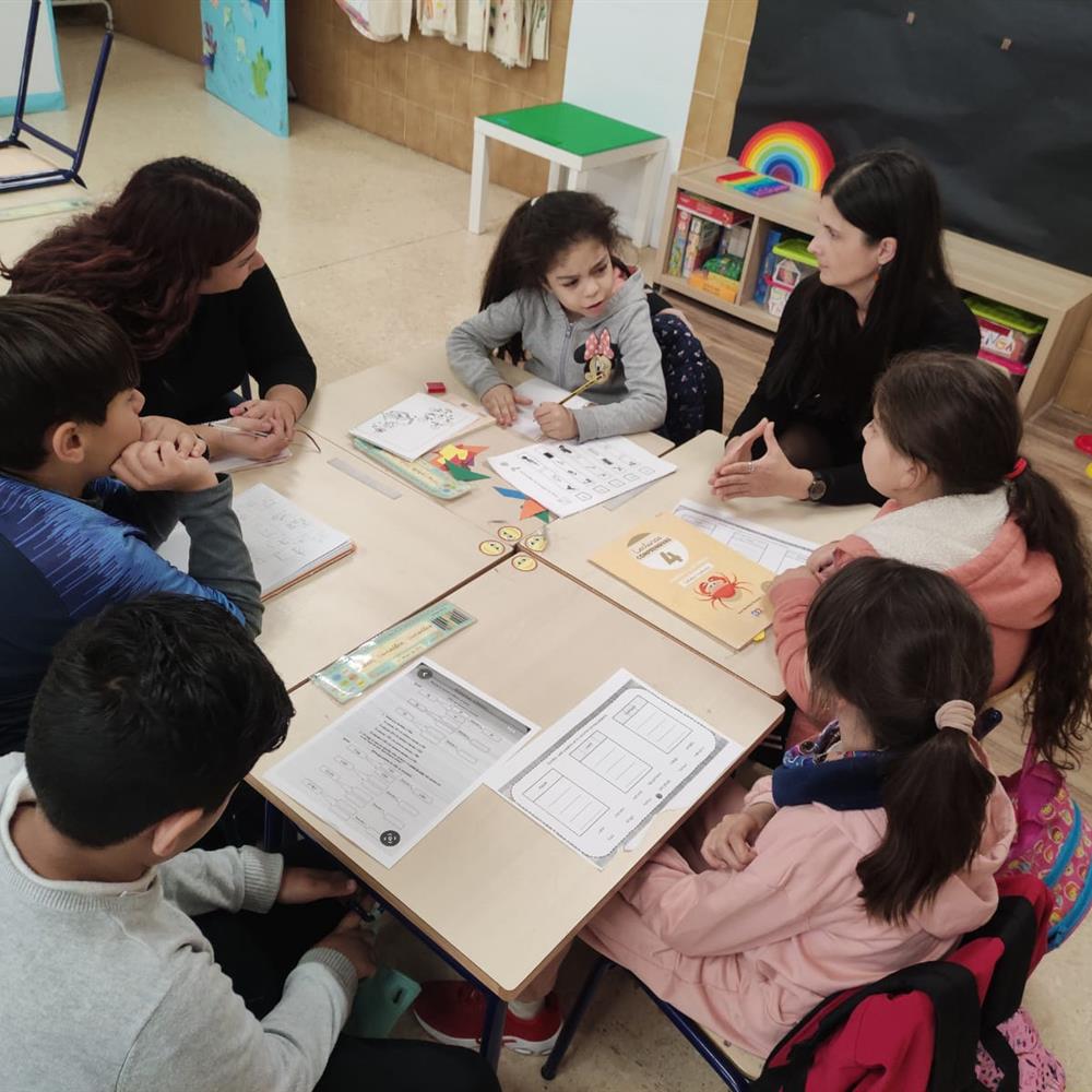 Voluntariado en apoyo escolar