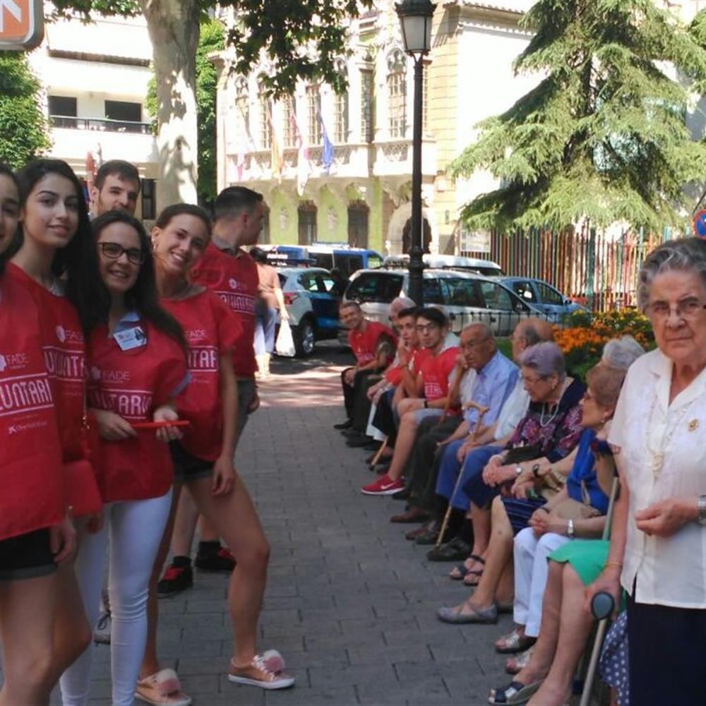 Voluntariado de acompañamiento a mayores en la residencia san antón