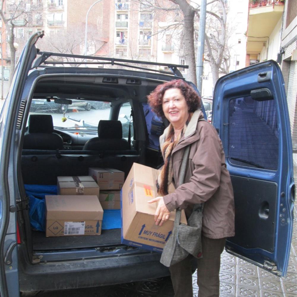 Voluntari/a per a l'àrea de transport (conducció furgo) de bva