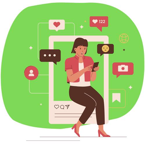 Inspira diseñando contenido - redes sociales